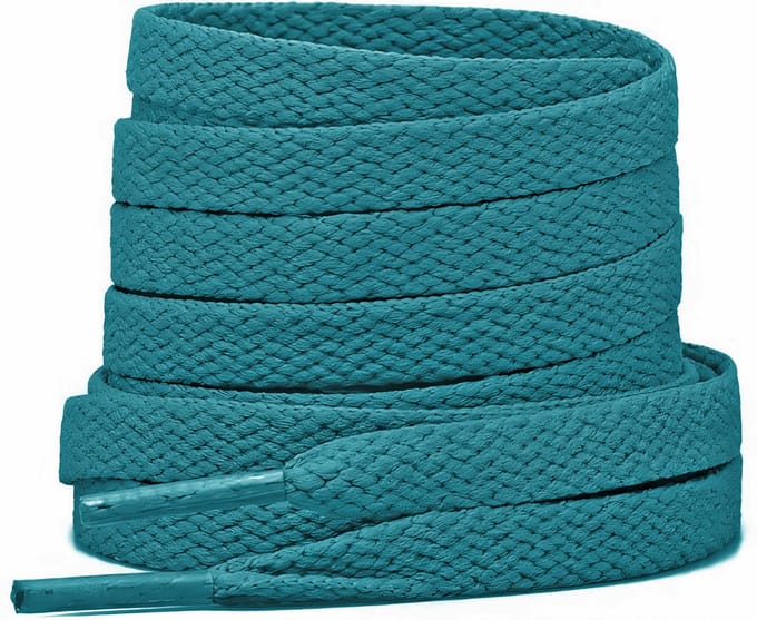 The Kicks Don Veters Plat 120CM - Blauwgroen - 8mm