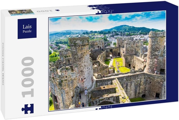 Puzzel 1000 Stuks Kasteel in Wales