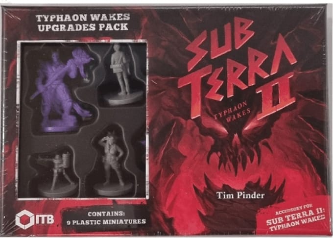 Sub Terra II: Inferno's Edge – Typhaon Wakes Upgrade Pack - Uitbreiding - Bordspel