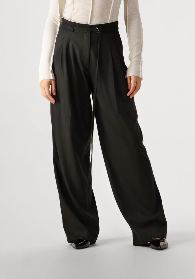 EDITED Elna Pants Broeken Dames - Zwart - Maat 34