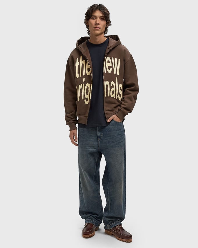 BIG LOGO ZIP UP HOODIE