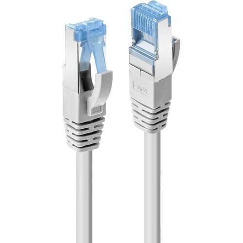 LINDY 47638 RJ45 Netwerkkabel, patchkabel CAT 6A S/FTP 15.00 m Grijs 1 stuk(s)