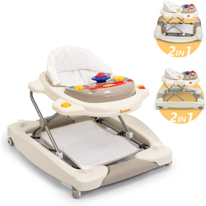 Baninni Loopstoel Classic 2-in-1 Beige