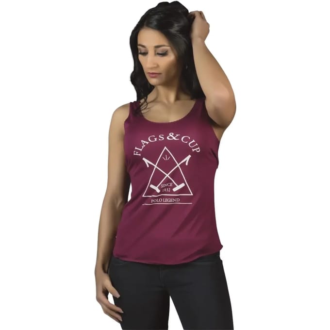 Dames-T-shirt Flags&Cup Lima