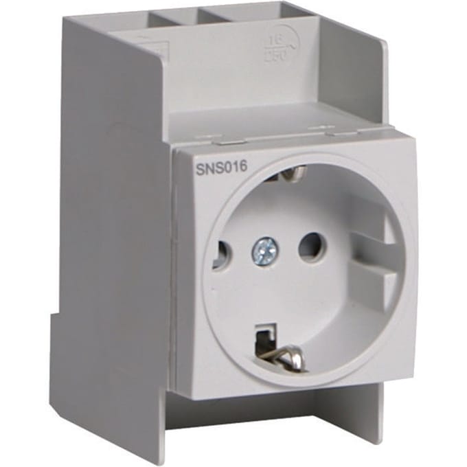 Hager VISION Modulaire Wandcontactdoos (Europese Stekkerdoos) - VKS09SW