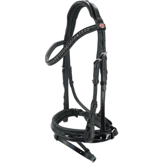 Hoofdstel Kieffer Comfort Profi with square chrome buckle