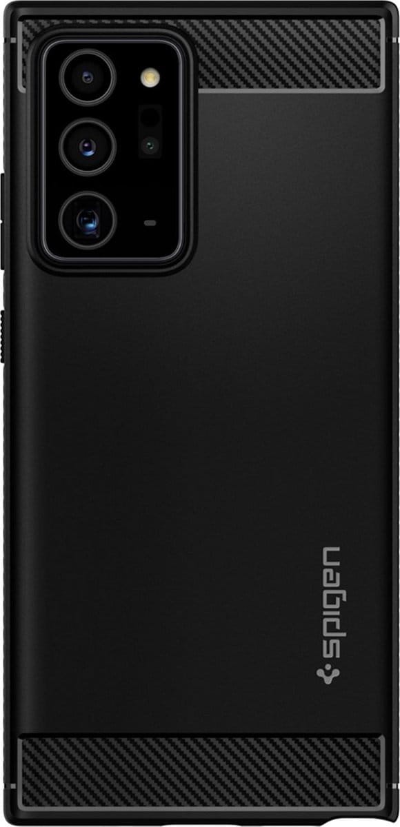 Spigen Rugged Armor Hoesje Samsung Galaxy Note 20 Zwart
