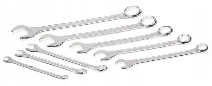 8-delige Ring- en Steksleutelset (6-19 mm)