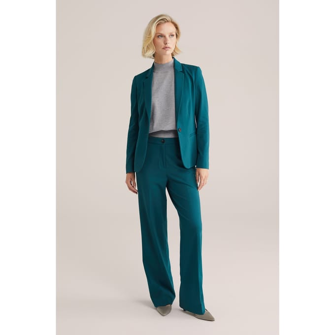 We Fashion Blazer Green Blue Maat: L | Blazers Outlet | Dames | Groen