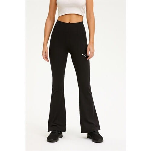 PUMA W TAD ESSENTIAL HW BOOTCUT PANT Dames sportbroek - Puma Black