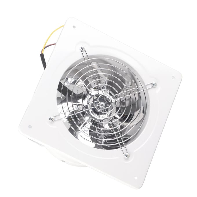 Ventilateur d'extraction industriel 220 V 167 mm pour fenêtre murale, pour cuisine et bureau