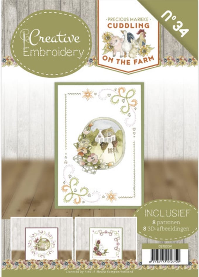 Creative Embroidery 34 - Precious Marieke - Cuddling on the Farm