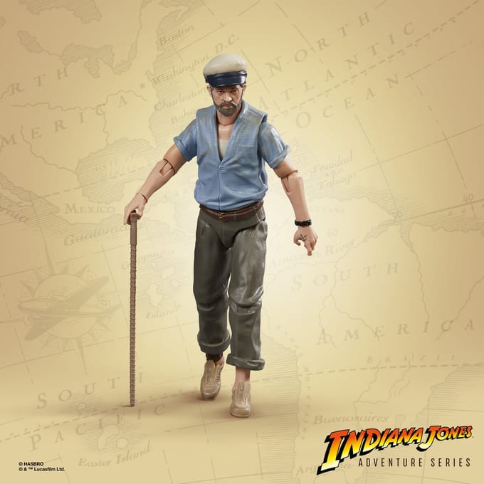 Indiana Jones Adventure Series Renaldo Action Figure (6”)