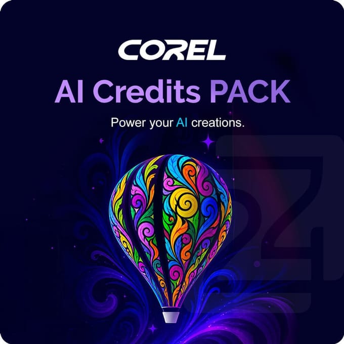 Corel AI Credits Pack 2000 Credits
