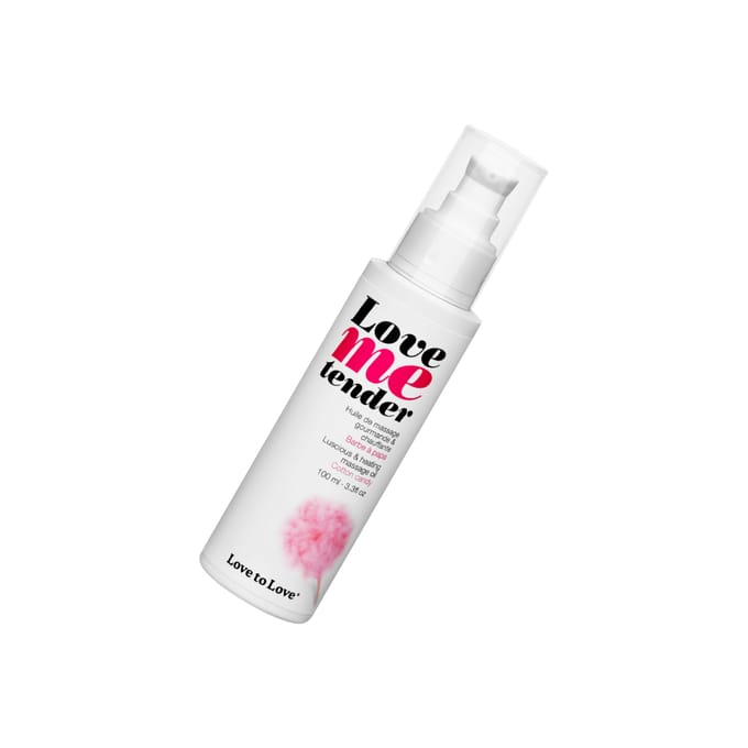 Love me Tender - Verwarmende Massageolie - Cotton Candy