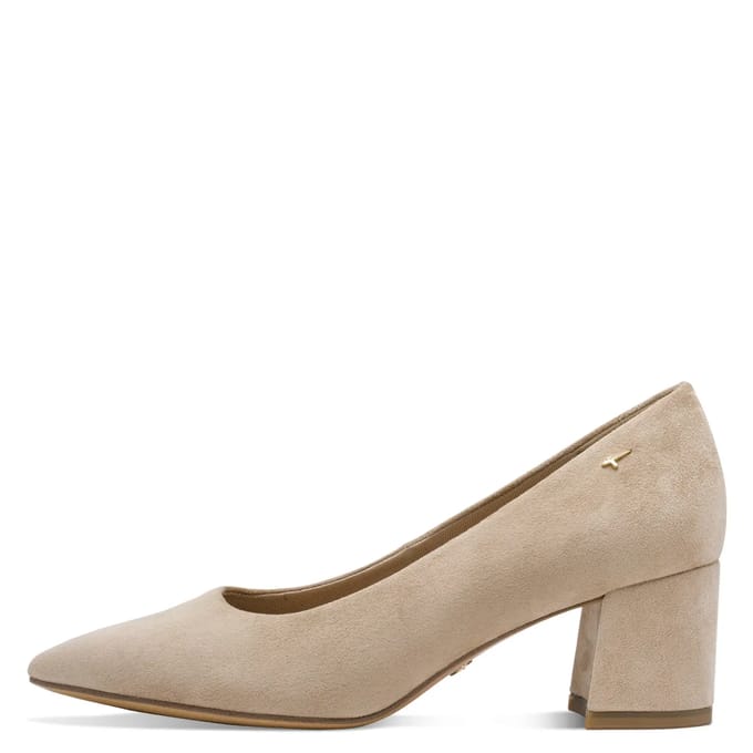 Tamaris dames pumps antislipzool beige - Maat 40