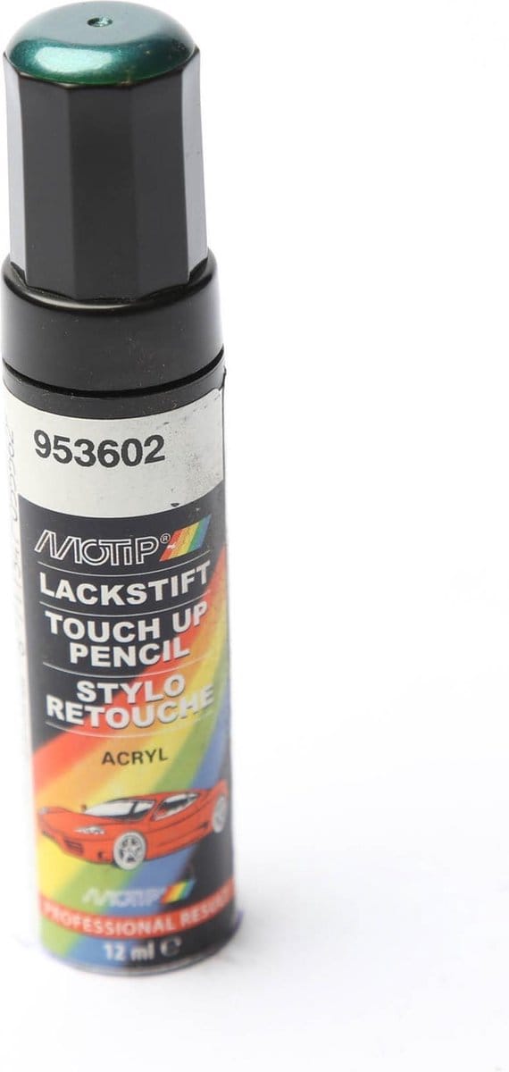 Motip 953602 - Auto lakstift - Groen Metallic - 12 ml