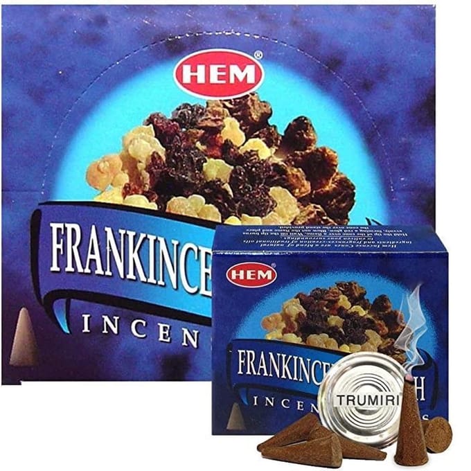 HEM Wierook Kegel Frankincense Myrrh (12 pakjes)