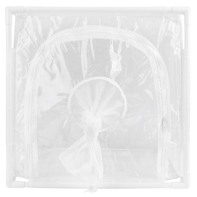 Insectengaas Kooi Kas Buiten Geventileerd Vlinderhabitats Kooi 40x30x40cm white