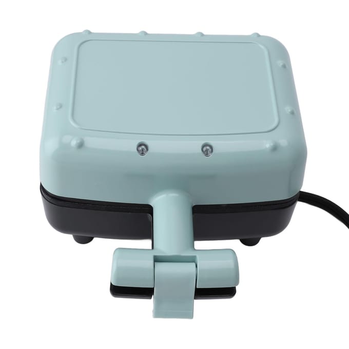 Mini Sandwichmachine ABS Dubbelzijdige Verwarmings Panini Pers Sandwichmaker voor Ontbijt Thuis L lichtblauwe kleur