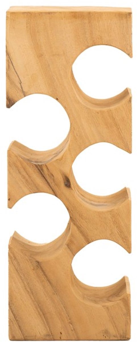 Wijnrek Block Suar 5 flessen 50x20 cm