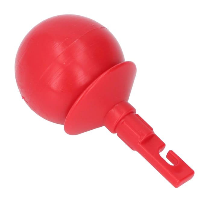 Rollende Bal Haak Stijl Stoktip Haak Type Stoktip Vervangingsaccessoire voor Blindenstok red