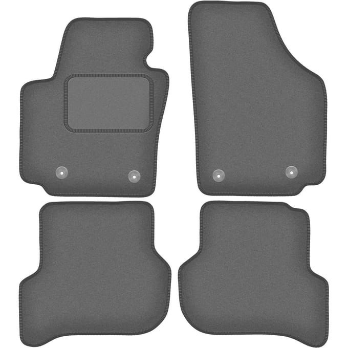 Grafiet automatten voor: Seat Altea minivan (2004-08.2008)
