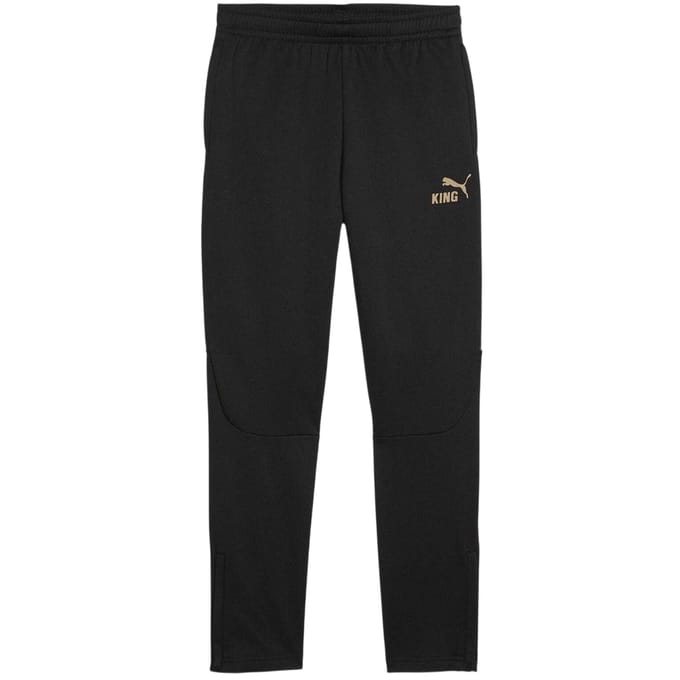 Puma Kinder King Performance Trainingsbroek (Zwart/Goud)