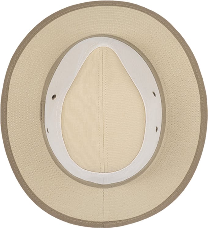 Hatland - Coffee - Katoenen hoed - Olijf groen - Maat M - Unisex