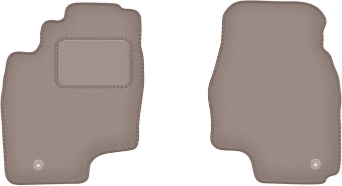 Beige voormatten voor: Toyota Previa II minivan (2000-2005)