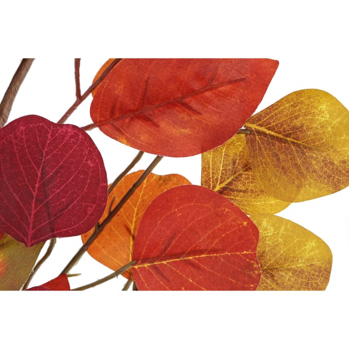 Kunsttak - 83 cm - herfstbladeren - zijde