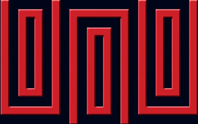 Poster | Rood | 104 x 70,5 cm