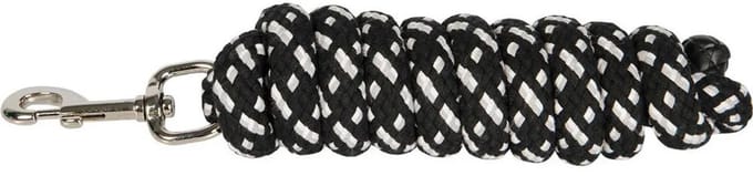 RelaxPets - Harry's Horse - Halstertouw Mounty - 2 meter - Zwart, Wit & Grijs