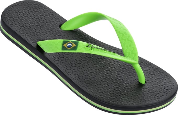 Ipanema Classic Brasil Kids - Jongens Slippers - Black/Green