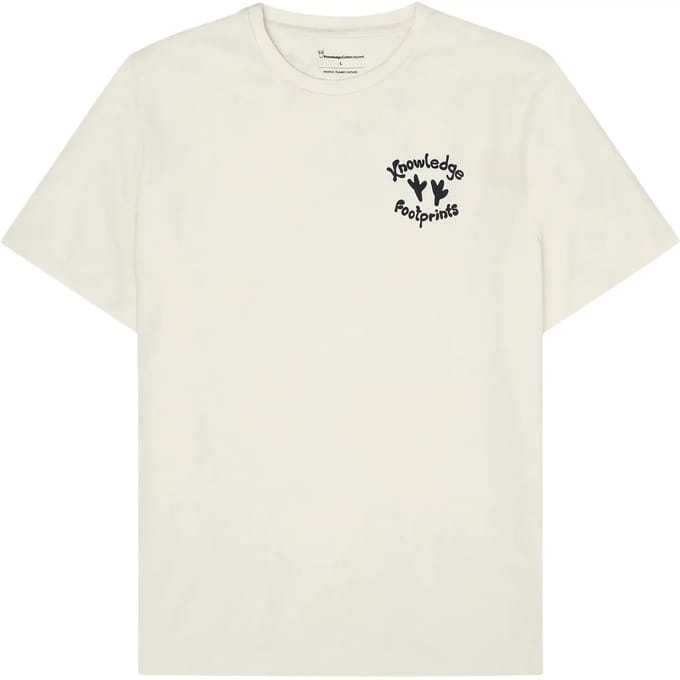 Eenvoudig regular T-shirt KnowledgeCotton Apparel