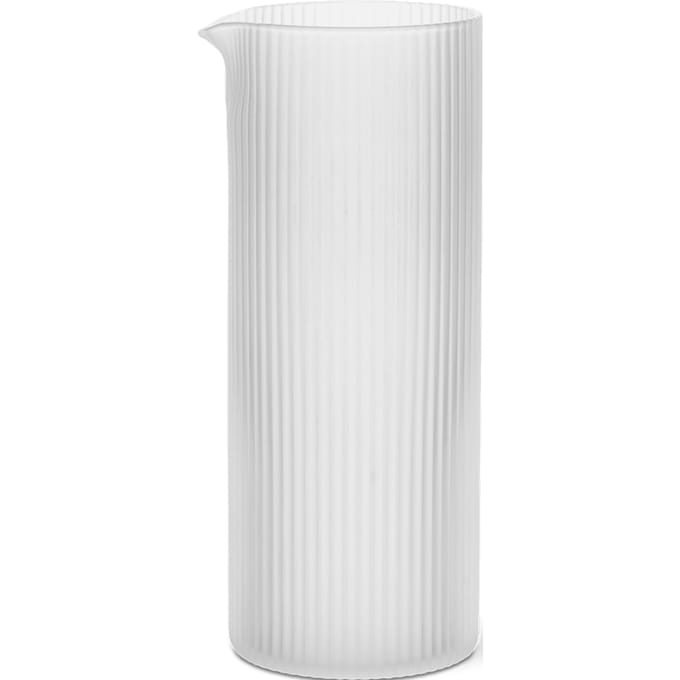 Ferm Living Ripple melkkaraf - frosted