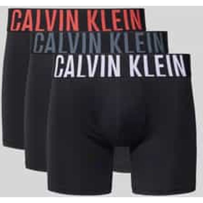 Boxershort met elastische band in een set van 3 stuks