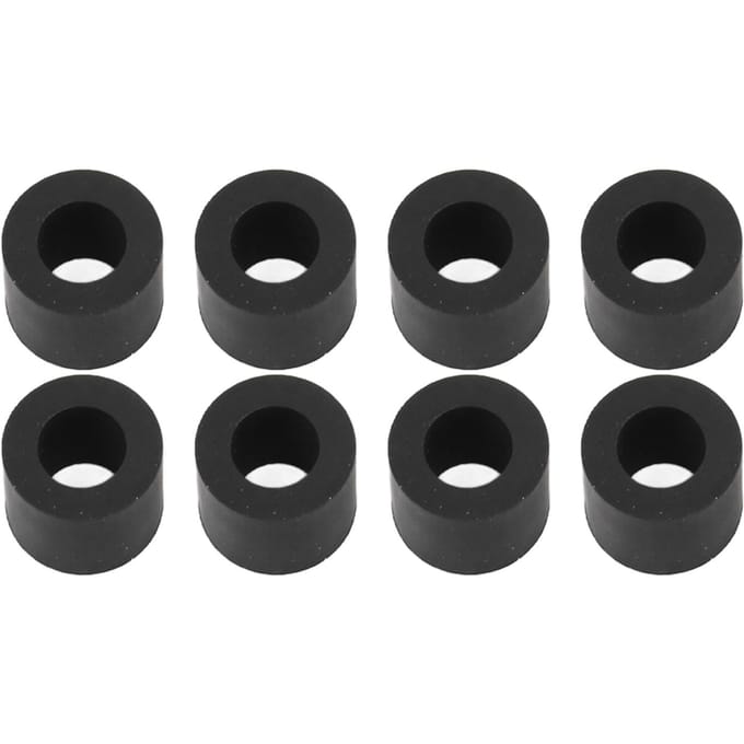 8 STKS Rubber Wielmat Gids Rubber Roller Professioneel Duurzaam TPU Rubber Roller Vervanging voor