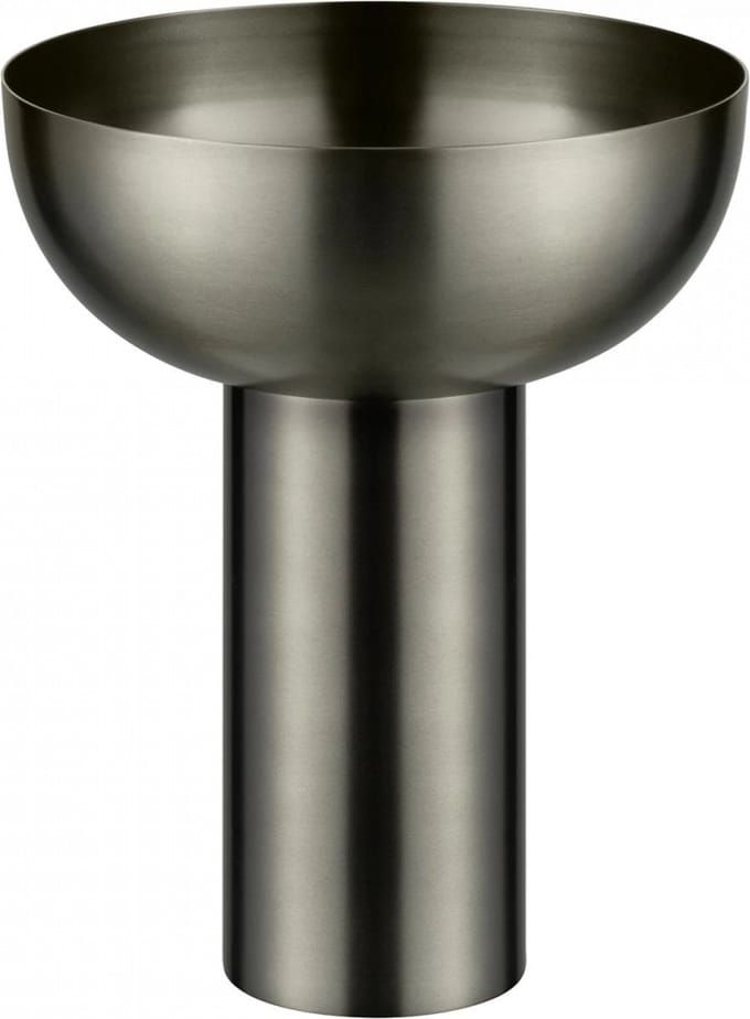 Miyabi Vaas Burned Metal Hoog | Bruin / Donkergrijs | Staal