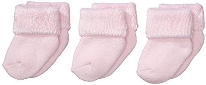 Sokken voor baby's - 3-pack pluchen babysokken