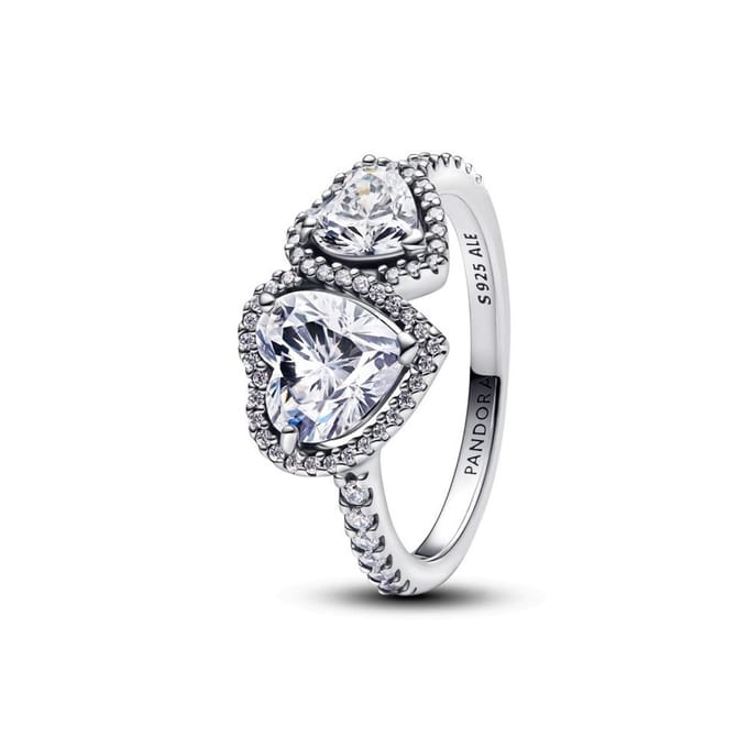 Ring Dames Pandora 193659C01-54 Zilverkleurig 14