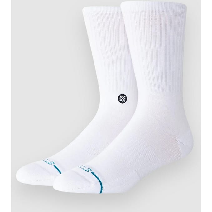 Stance unisex casual sokken icon wit