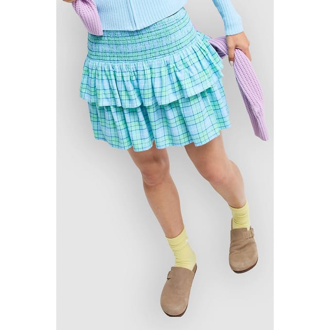 Roxy Tuesdays Mini Rok blauw