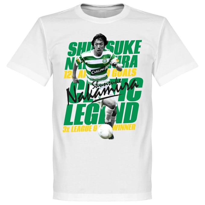 Nakamura Legend T-Shirt - Wit - 3XL