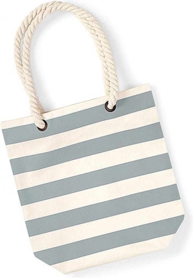 Nautical Bag (Wit/ Grijs)