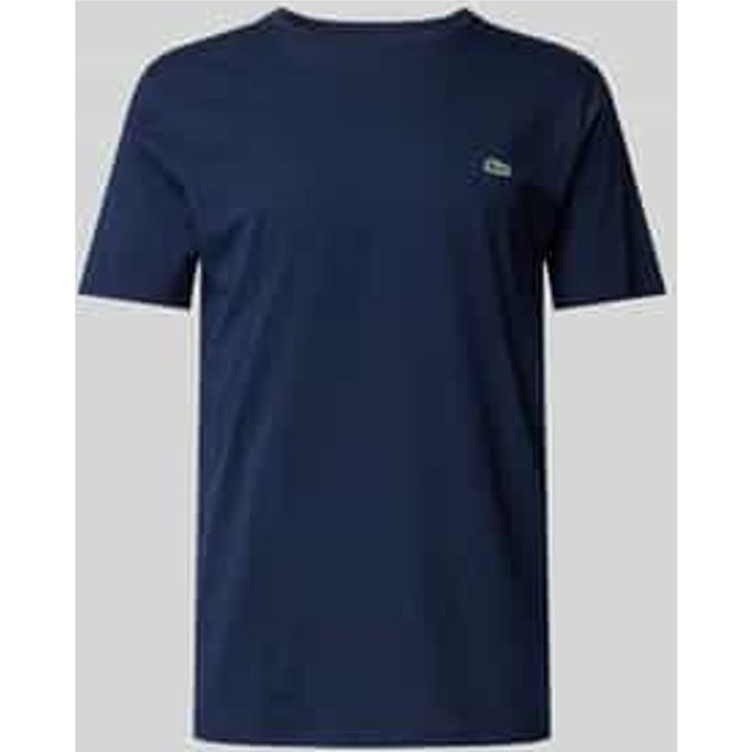 Lacoste Heren T-shirt - Navy Blue - Maat S
