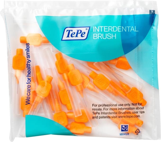 TePe Ragers Origineel 0,45 mm Oranje - 25 stuks