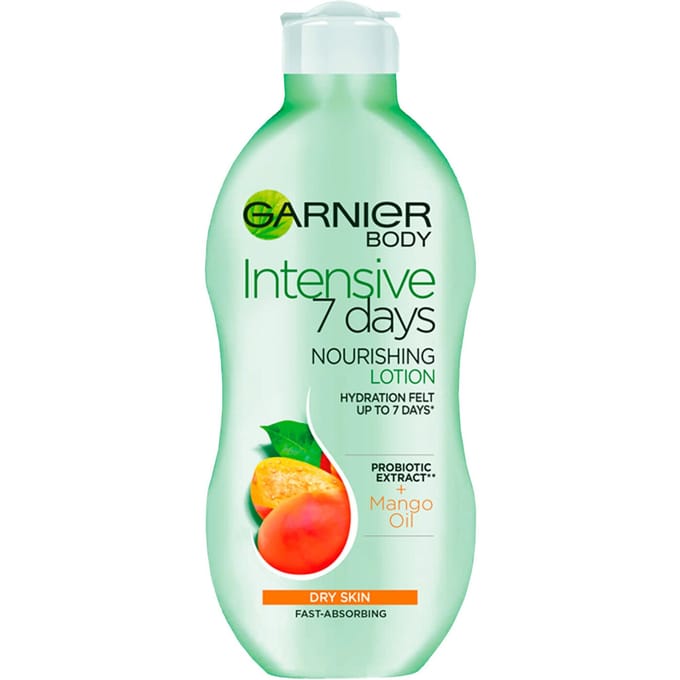 Garnier Intensieve 7 Days Mango Probiotisch Extract Bodylotion Droge Huid 400 ml