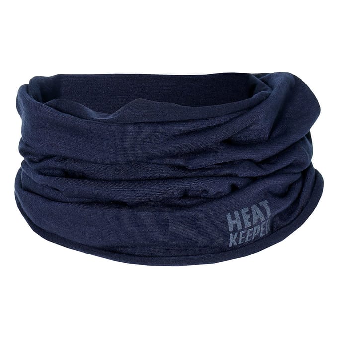 Sjaal/Nekwarmers heren - Navy - One Size - 1-Stuk