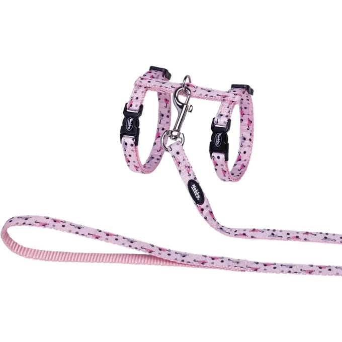 Kattenriemen en -harnassen Nobby Pet Mouse Pink